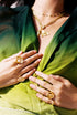 KRESSIDA PYRAMIS LARGE CHARM GOUD